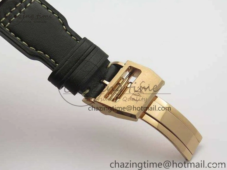 MIROTIME 0202 Popular Big Pilot Real PR IW502706 RG YLF 1:1 Best Edition Brown Dial On Calfskin Strap A 7223